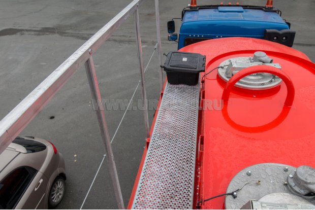 Площадка обслуживания цистерны