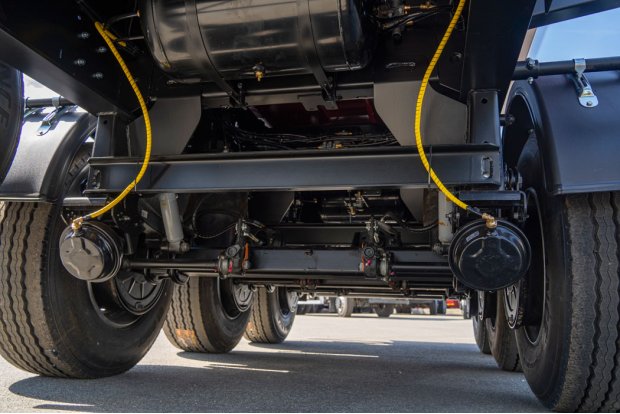 Пневматическая подвеска полуприцепа