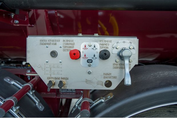 Панель управления подвеской и стояночного тормоза