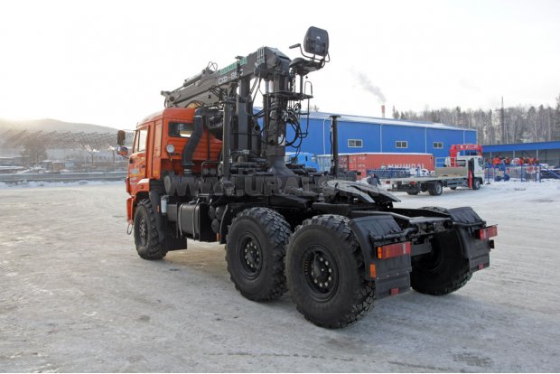 Тягач Камаз с ГМ СФ-85С