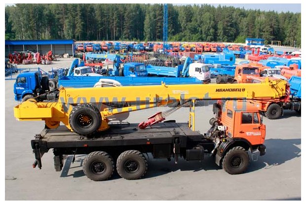Автокран Ивановец КС-45717К-3Р