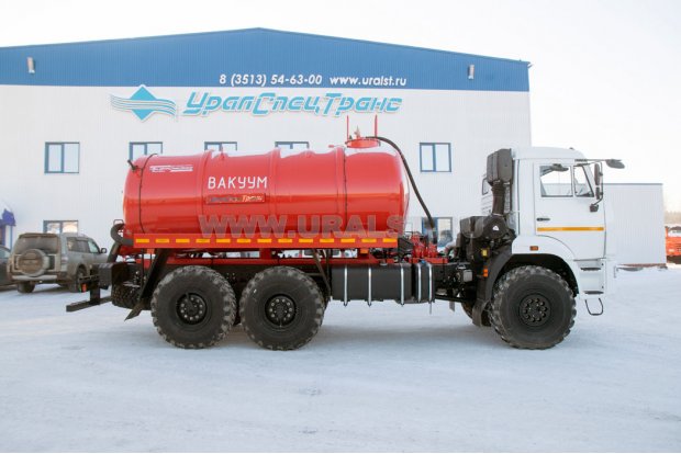 Автоцистерна вакуумная МВ-10 КО УСТ-5453 Камаз 43118-50