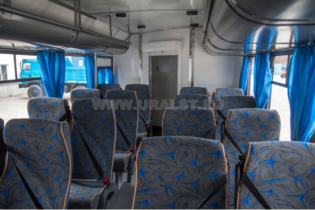 Салон вахтового автобуса УСТ