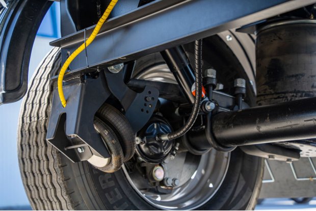 Пневматическая подвеска полуприцепа