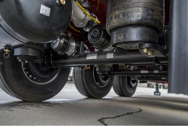 Пневматическая подвеска полуприцепа