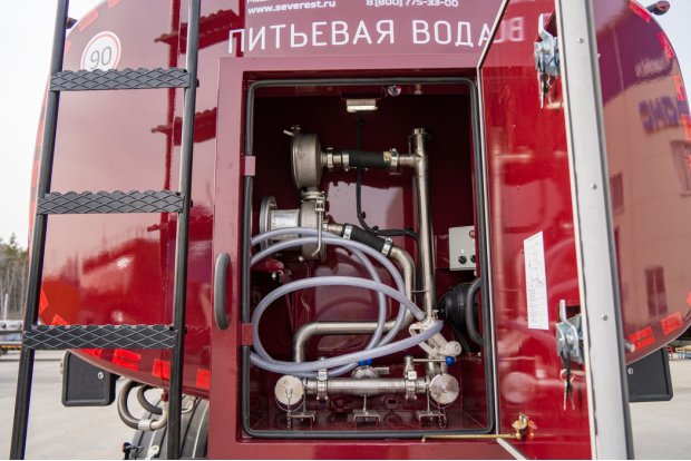 Отсек слива/налива