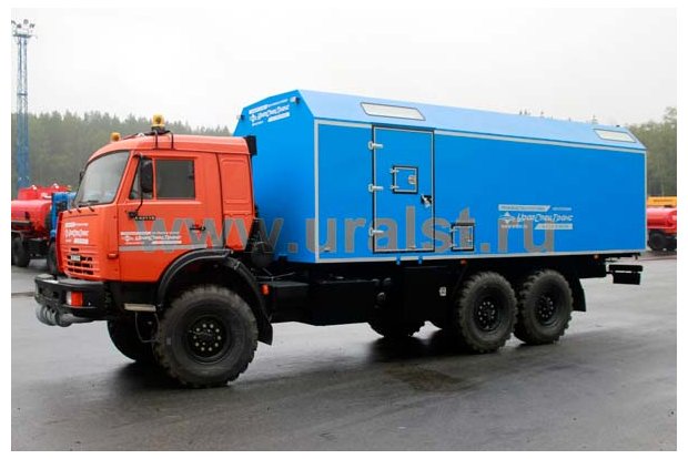 Фургон маслостанция Камаз