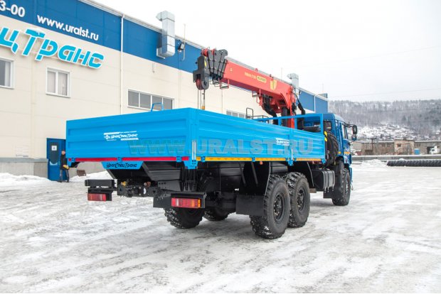 Автомобиль бортовой Камаз 43118-46 с КМУ ИТ-150