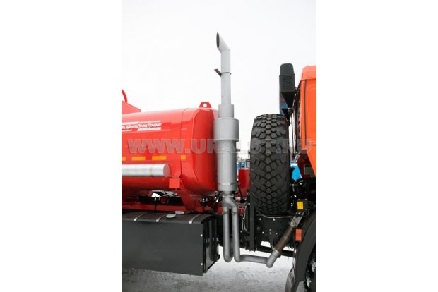 Система вертикального выпуска отработанных газов