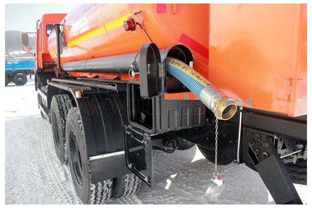 Напорно-всасывающие рукава топливозаправщика