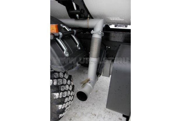 Вывод выхлопной трубы