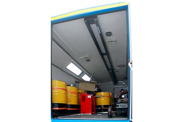 Рабочий отсек маслостанции