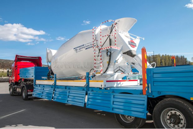 Платформа Tigarbo АБС-9 с контейнерными фитингами