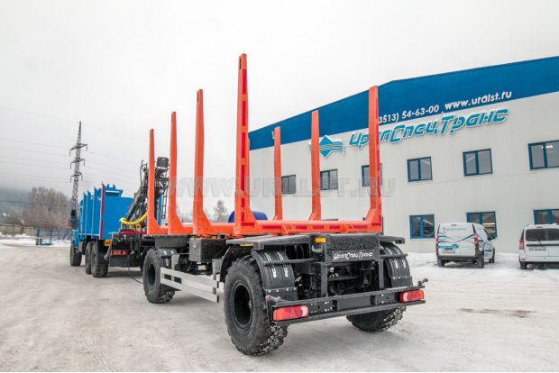 Прицеп сортиментовозный ПСВ 10-21-6 УСТ 9465