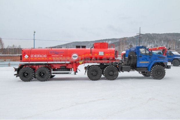 Полуприцепы цистерны для нефти ППЦН 20-21ПТ BPW УСТ 9465 рамная