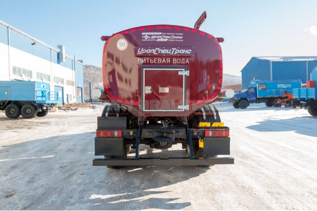 Автоцистерна АЦПТ-8НО УСТ 5453 Урал NEXT 4320-6951-72 насос, обогрев