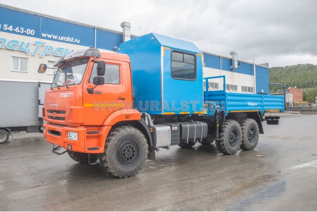 Автобус грузопассажирский ГПА с КМУ ИМ-150 УСТ 5453 Камаз 43118-50