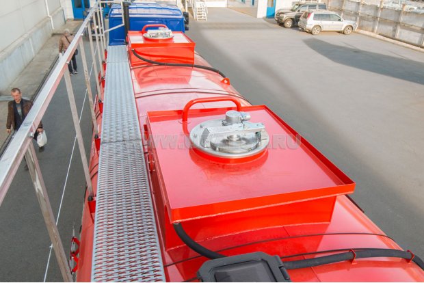 Площадка обслуживания цистерны