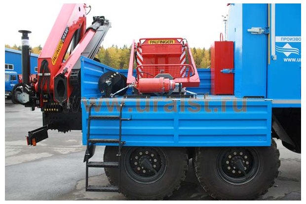 Камаз Фургон с КМУ