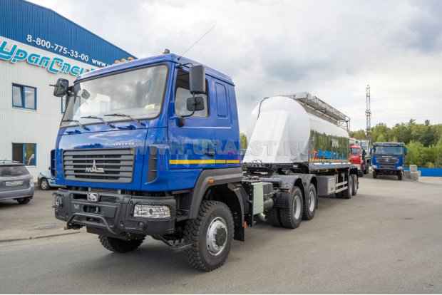 Полуприцеп цистерна для эмульсии ППЦВВ-22Т-24Д-3Н нерж