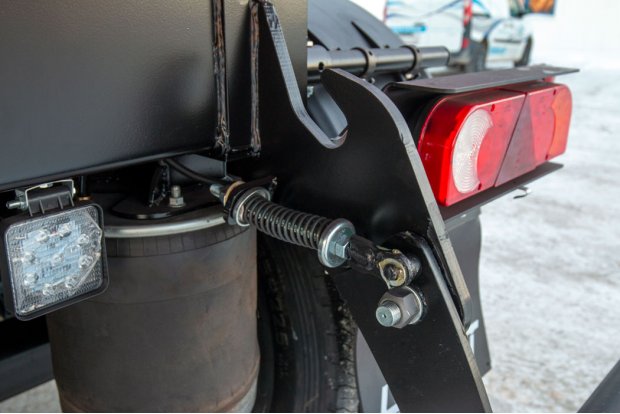 Механизм подъема ЗЗУ