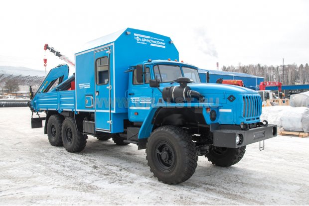 МРМ на шасси Урал 4320-72М с КМУ ИМ-150 УСТ-5453