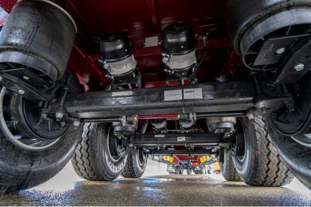 Пневматическая подвеска полуприцепа