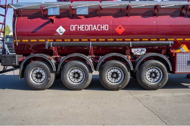 Оси полуприцепа