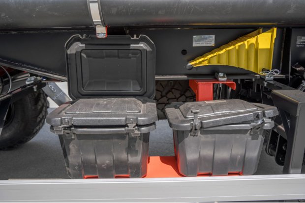 Ящик для кошмы и песка