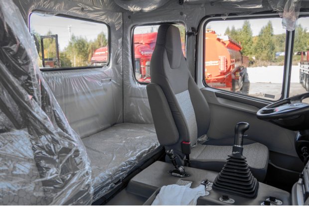 Спальное место в кабине водителя