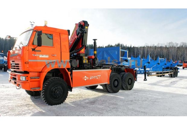 Седельный тягач Камаз с манипулятором