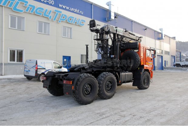 Седельный тягач Камаз с манипулятором
