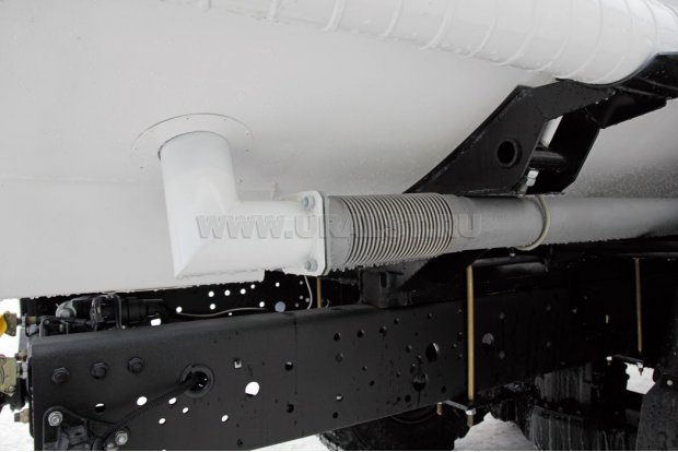 Обогрев отсека от выхлопной трубы