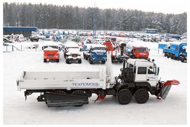 Бортовой Урал с ИМ-50