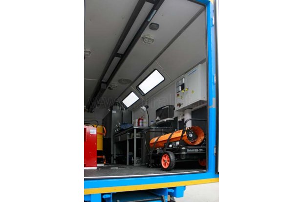 Рабочий отсек маслостанции