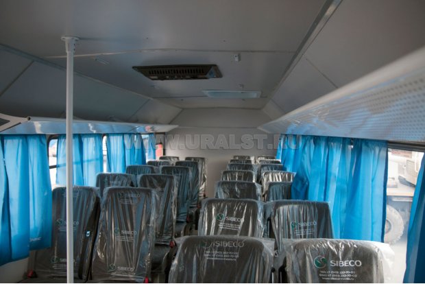 Салон вахтового автобуса Scania