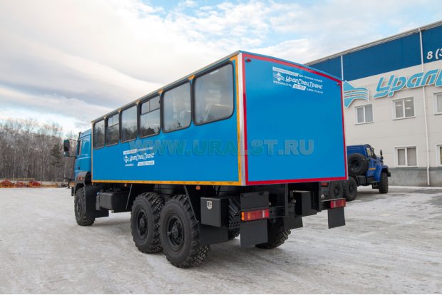 Автобус вахтовый 28 комфорт УСТ 5453 Урал 4320-80Е5, сп.м