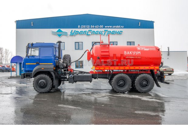 Вакуумная машина МВ-10 КО УСТ 5453 Урал 4320-4971-80