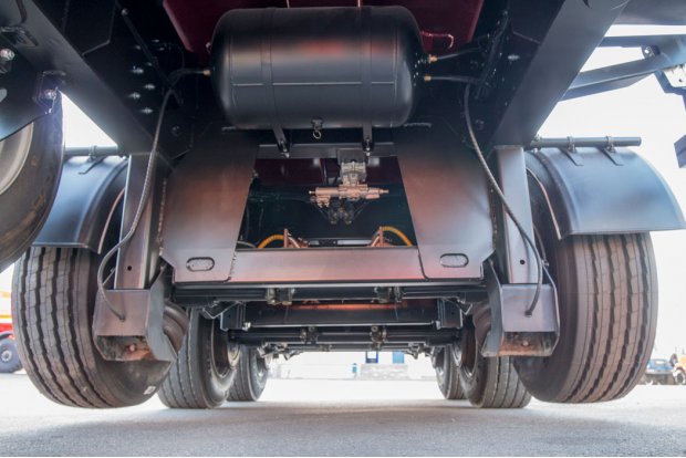 Пневматическая подвеска полуприцепа