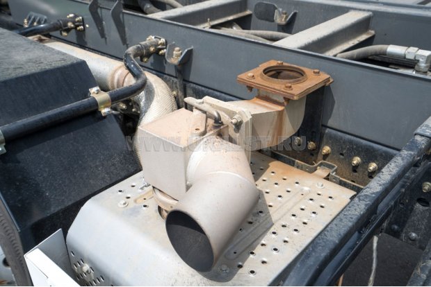 Обогрев кузова отработавшими газами