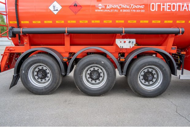 Оси полуприцепа