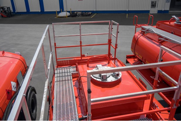 Ограждение горловина ПЦ "островки безопасности"