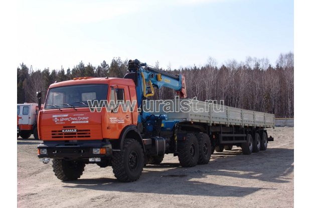 Седельный тягач Камаз с КМУ ИМ-240А