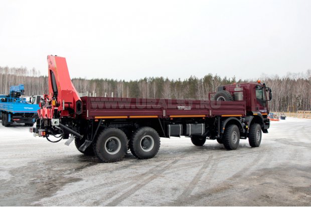 Бортовой автомобиль IVECO-AMT 733950 с КМУ Palfinger PK-32080 УСТ-5453