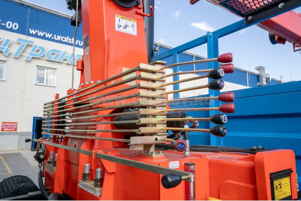 Рычаги управления КМУ