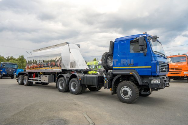 Полуприцеп цистерна для эмульсии ППЦВВ-22Т-24Д-3Н нерж