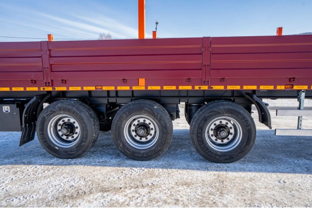 Оси полуприцепа