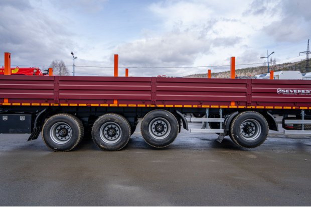 Оси полуприцепа