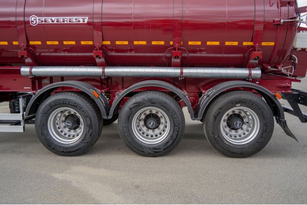 Оси полуприцепа