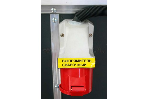 Розетка для подключения сварочного выпрямителя